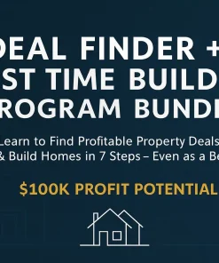 Arthur Ryapolov – Deal Finder + First Time Builder Program Bundle