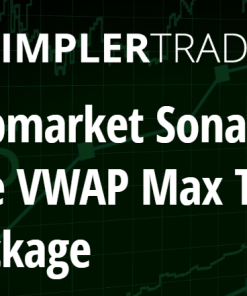 Simpler Trading Submarket Sonar + The VWAP Max Tool Package